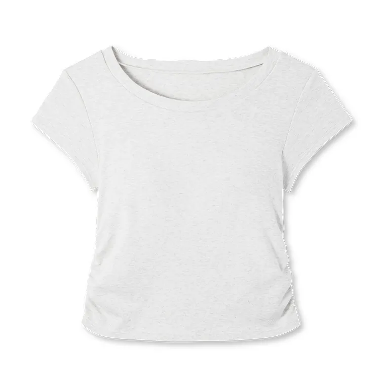 カップ イン サイドギャザーT