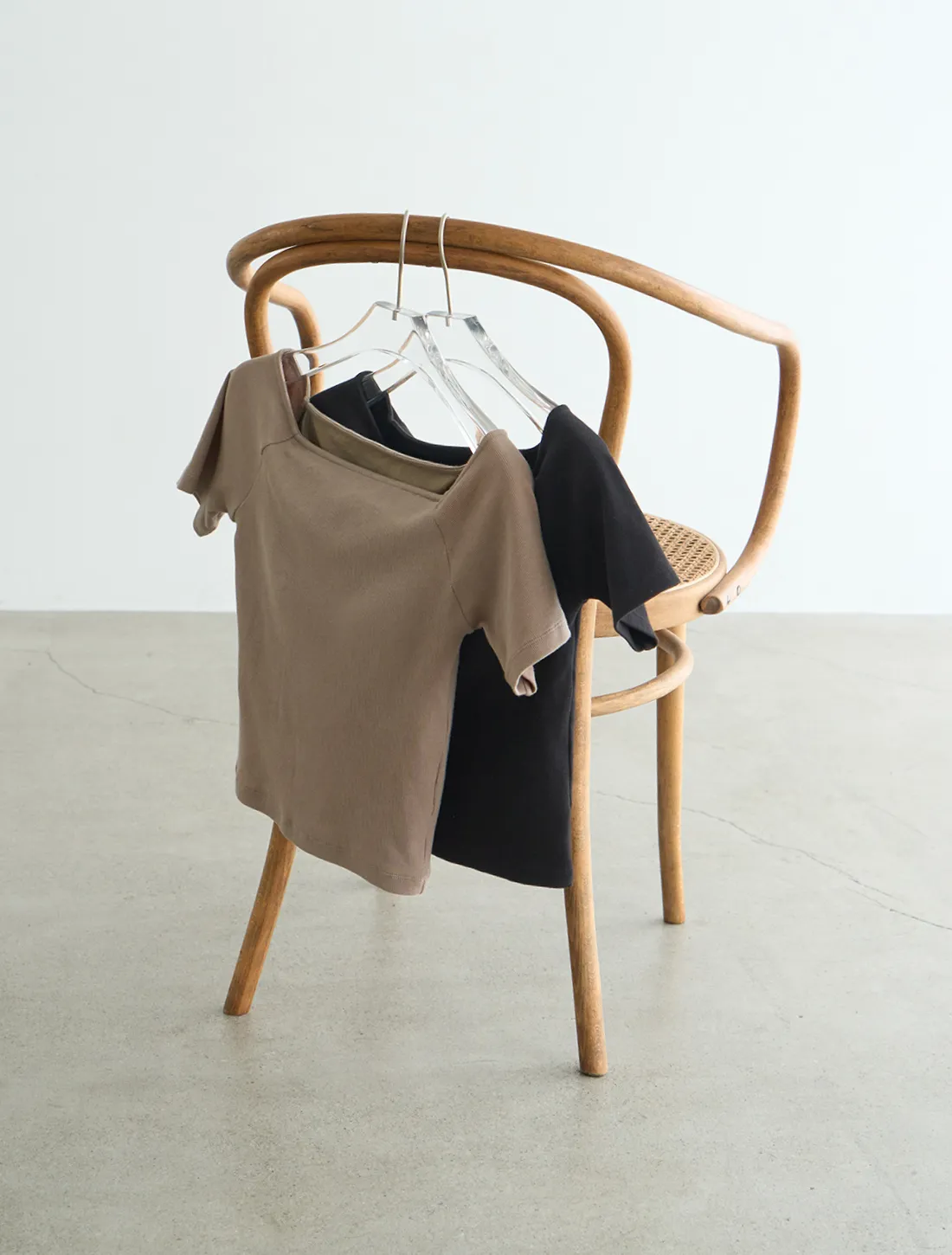 RIB OFFSHOULDER-T 商品画像1